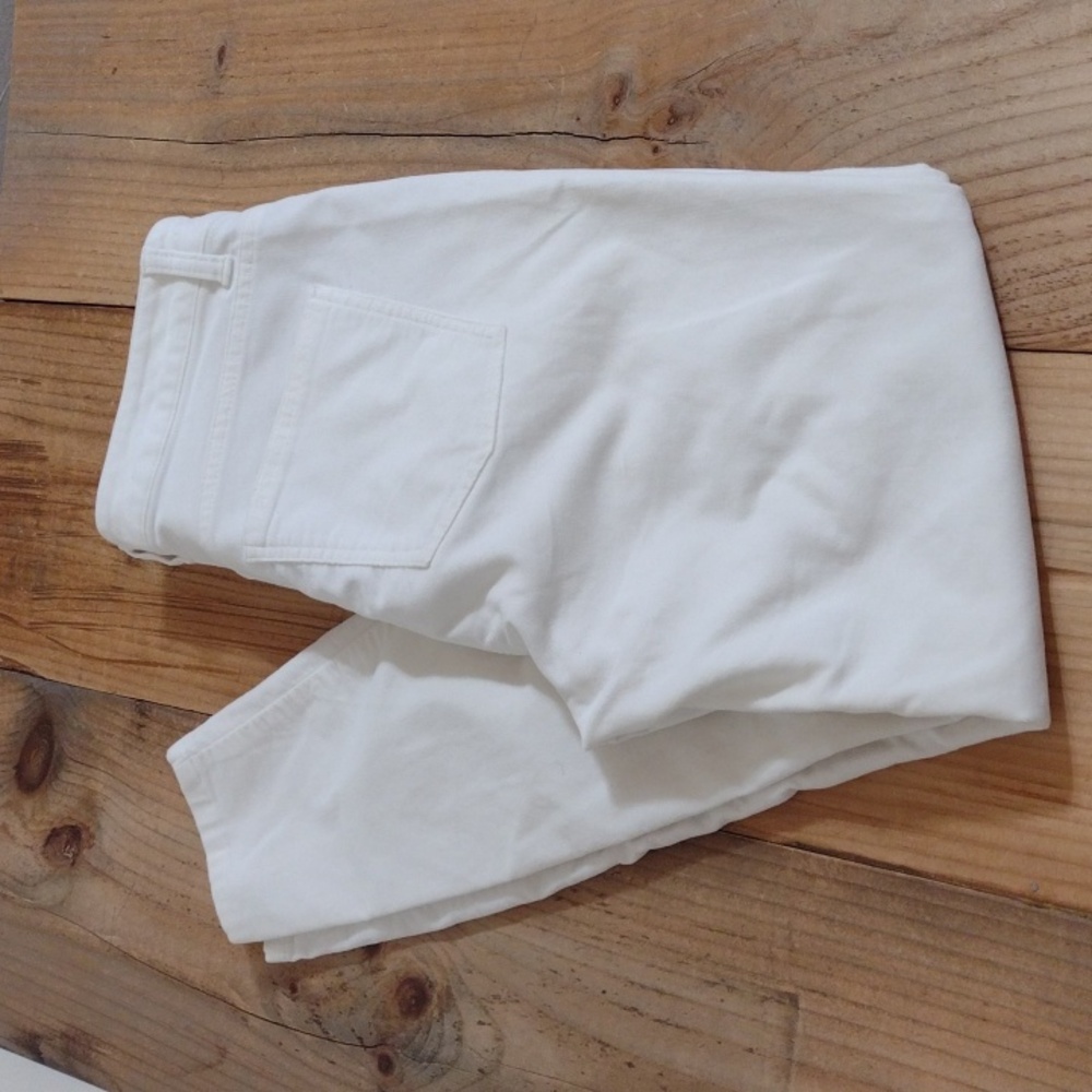 Talbots Flawless Five Pocket White Velvet High Rise Jegging Size 6